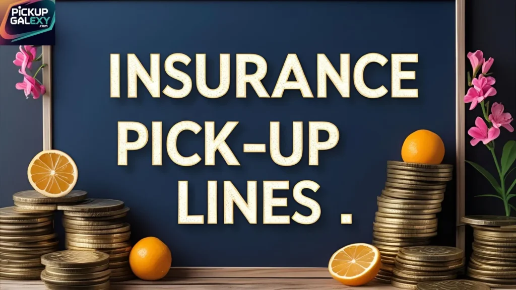Auto Insurance Pick-Up Lines