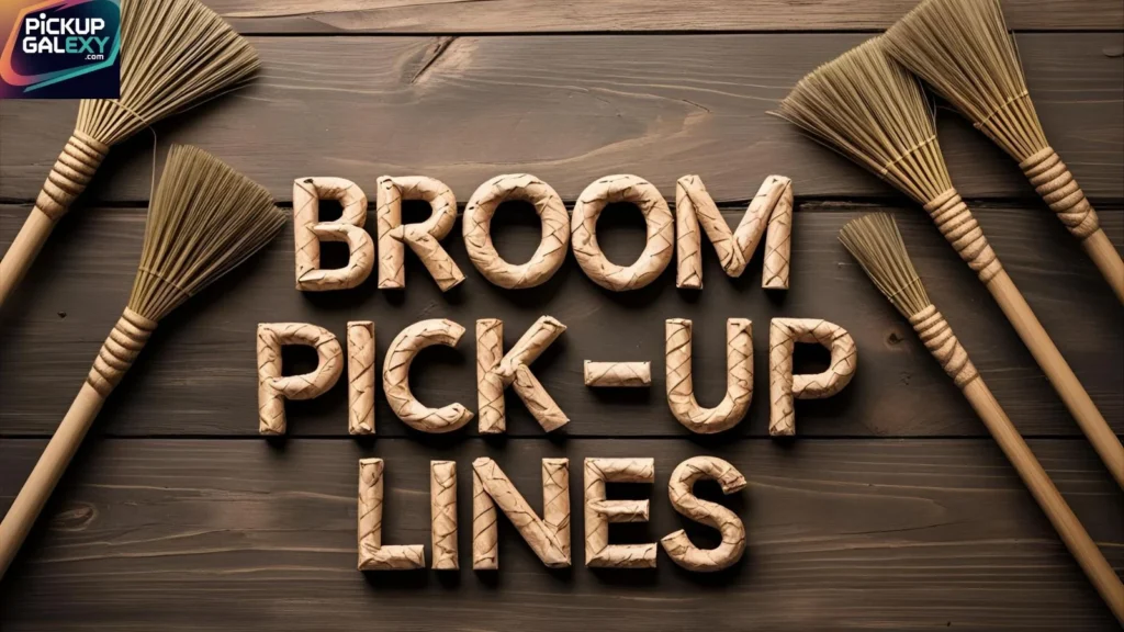Broom Pick-Up Lines for Social Media