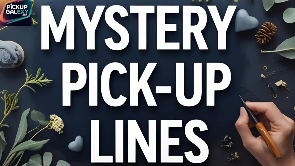 Cute Mystery Pick Up Lines