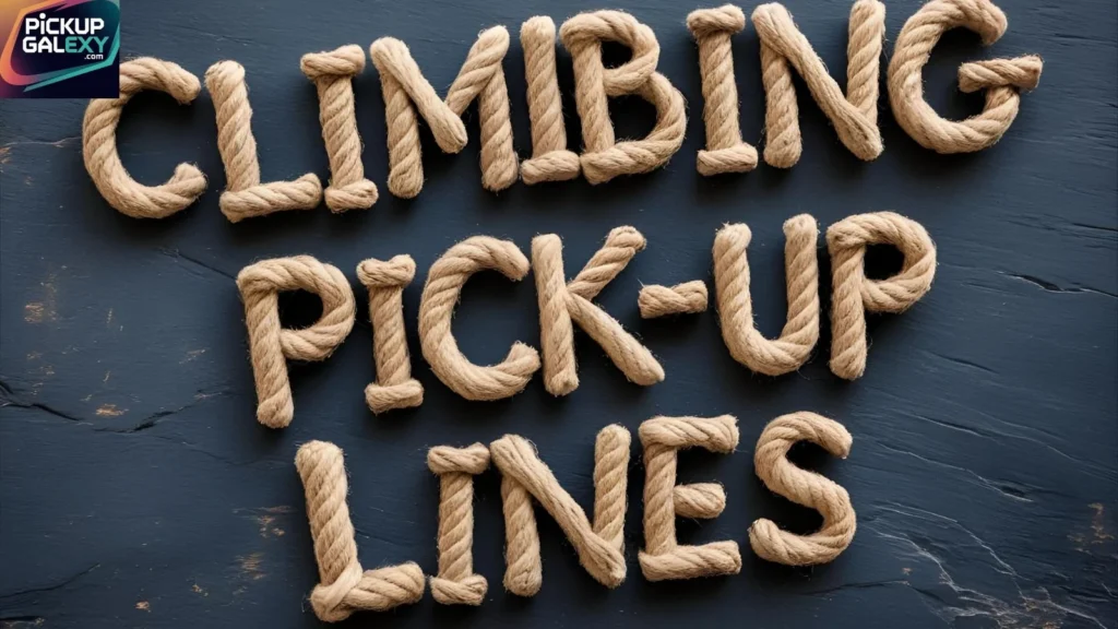 Flirty Outdoor Climbing Pick-Up Lines
