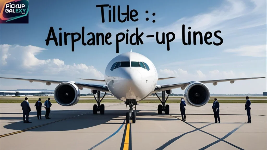 Funny Airplane Pick-Up Lines 