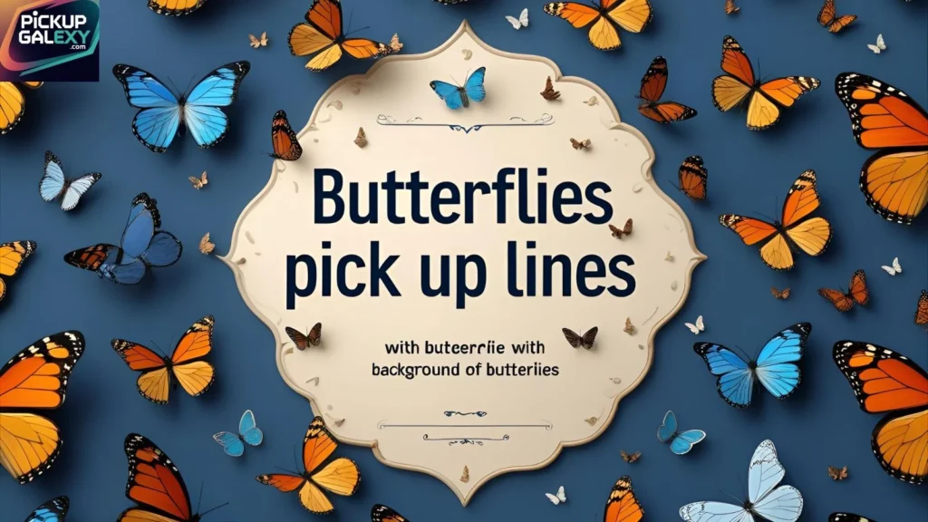 Butterflies Pick Up Lines