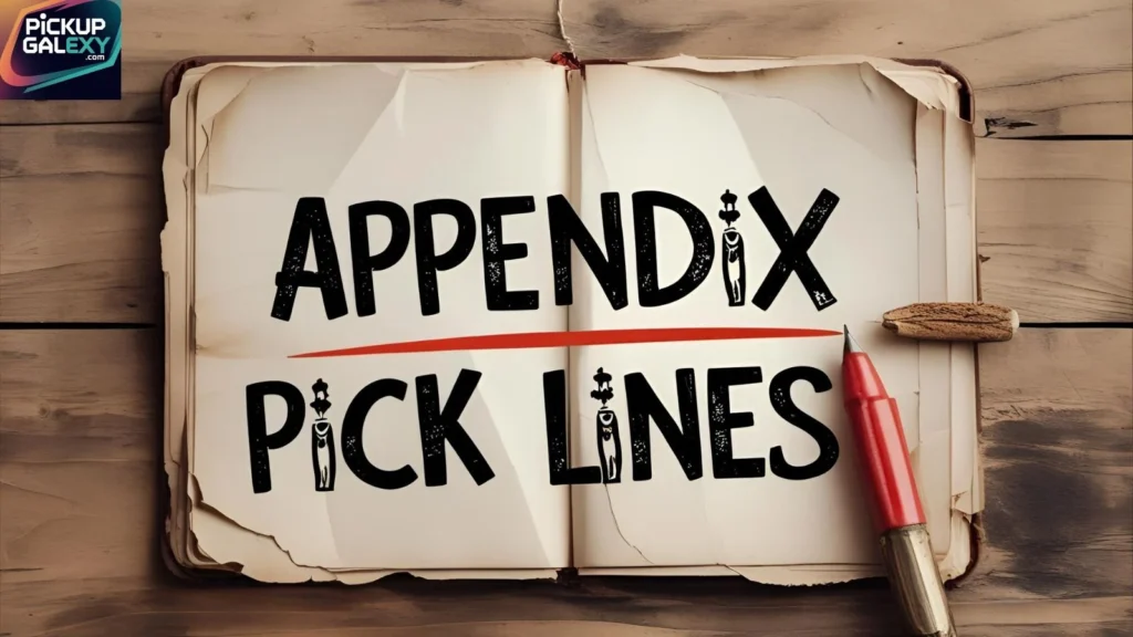 Cheesy Appendix Pick Up Lines To Break The Ice