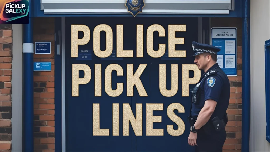 Cheesy Police Pick Up Lines