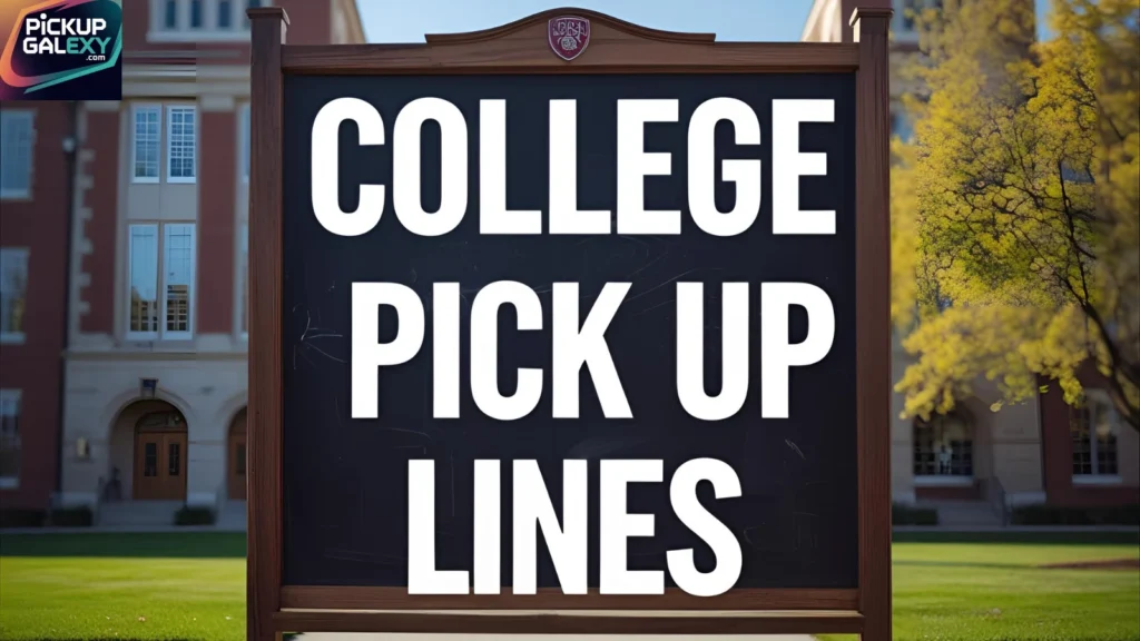 Cute College Pick Up Lines