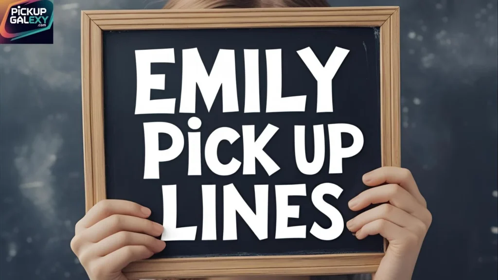 Emily Pick Up Lines Based on Personality Traits