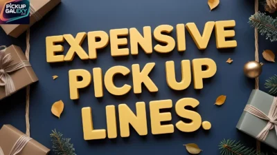 Expensive Pick Up Lines