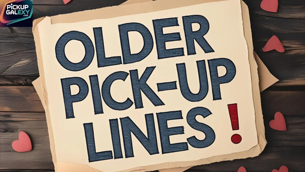 Funny Older Pick Up Lines To Break The Ice