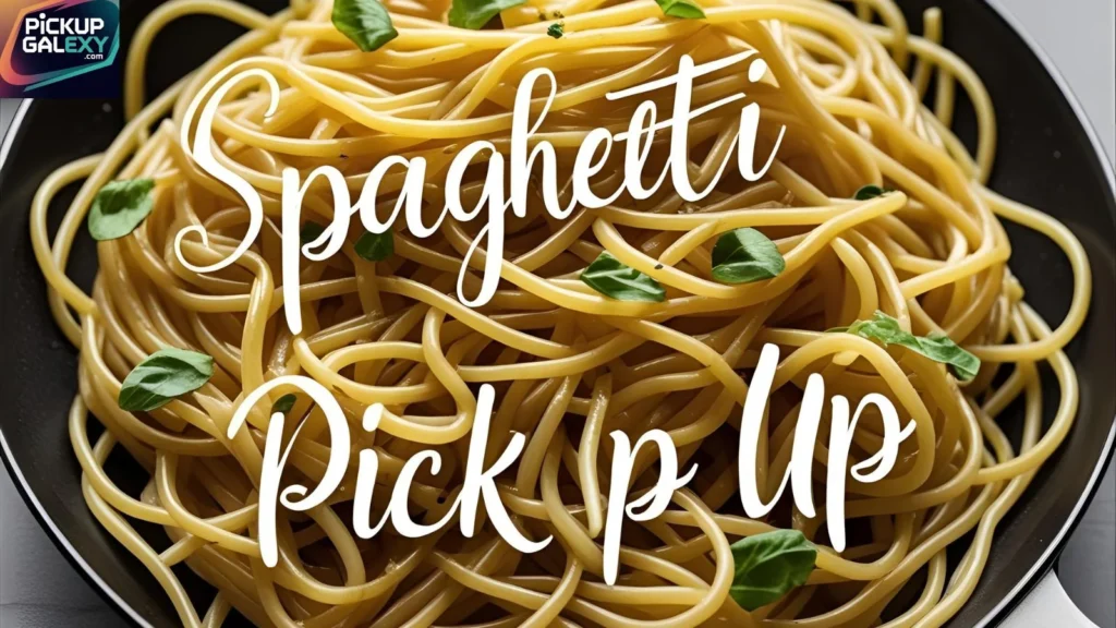 Romantic Spaghetti Pick Up Lines