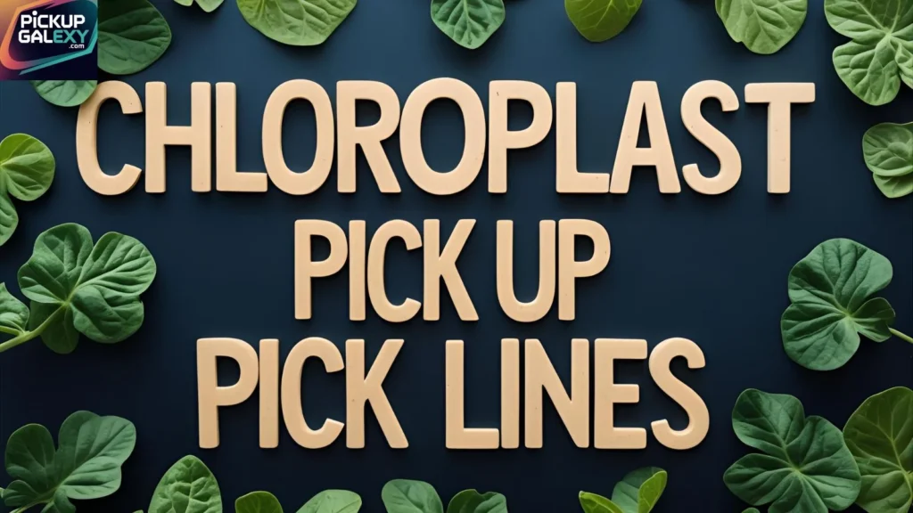 Science-Themed Chloroplast Pick Up Lines