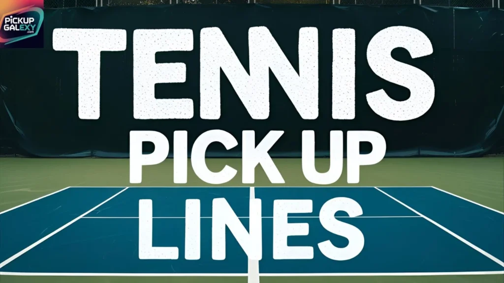 Smooth Tennis Pick Up Lines To Impress Your Date