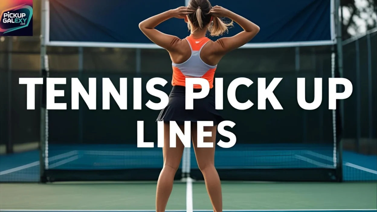 Tennis Pick Up Lines