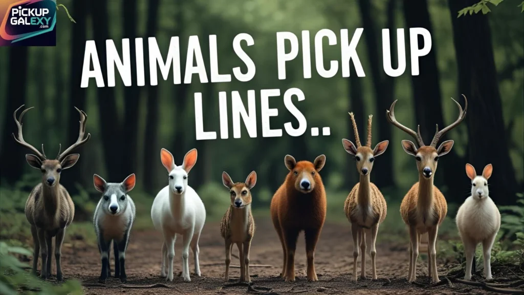Wild Animal Pick Up Lines