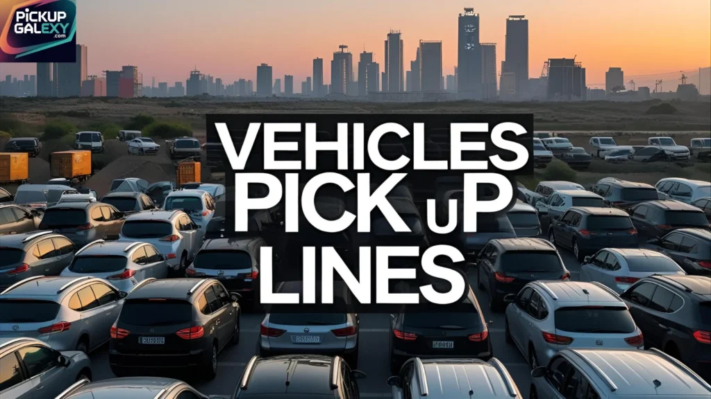 Witty Vehicles Pick Up Lines to Make Them Smile