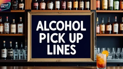 Alcohol Pick Up Lines