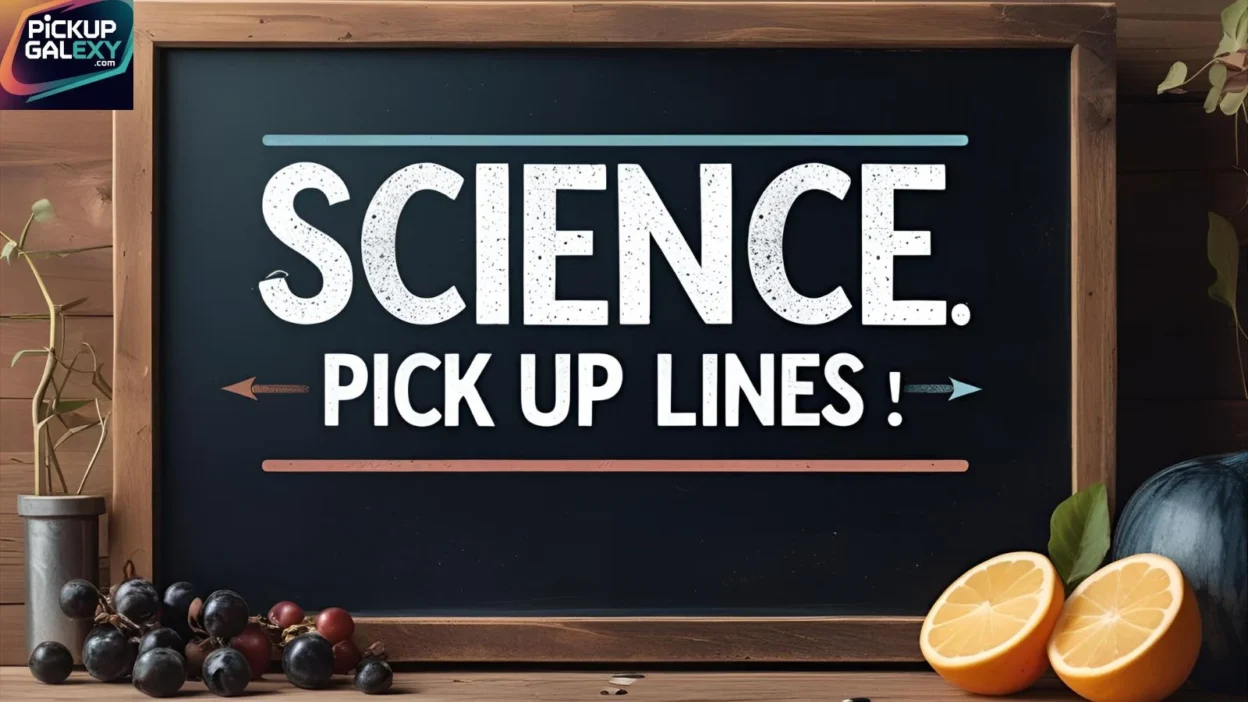 Science Pick Up Lines