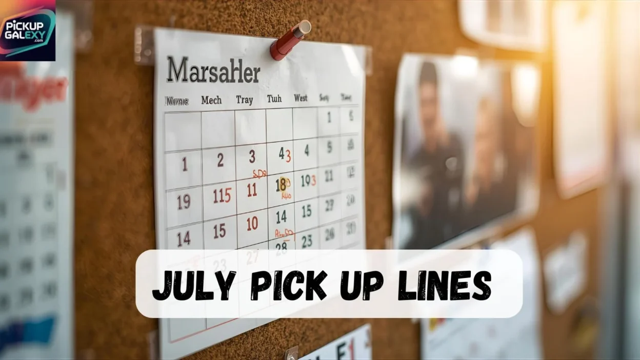 July Pick Up Lines