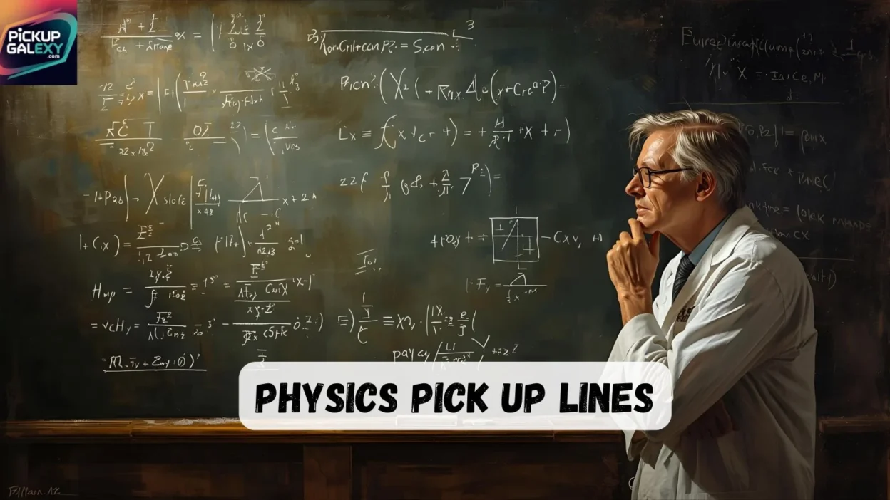 Physics Pick Up Lines