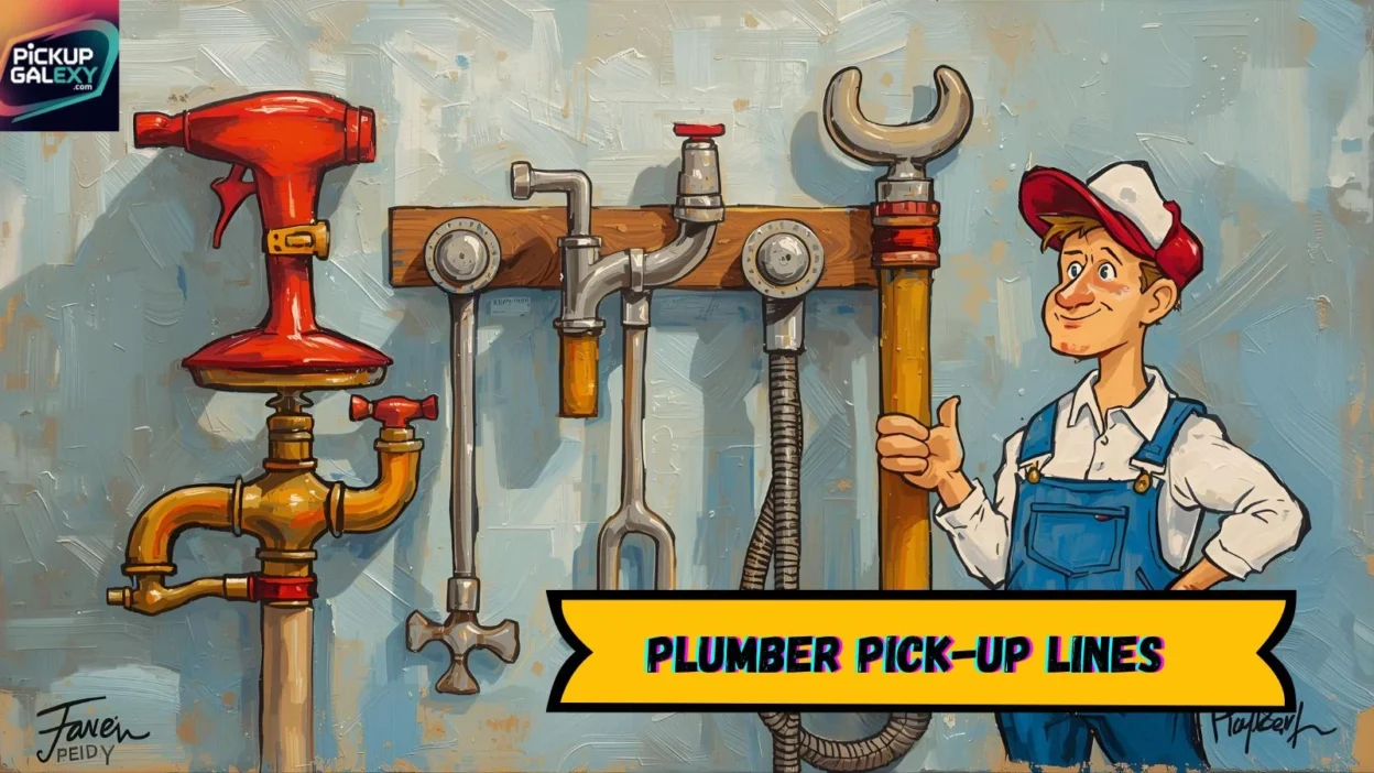 Plumber Pick-Up Lines