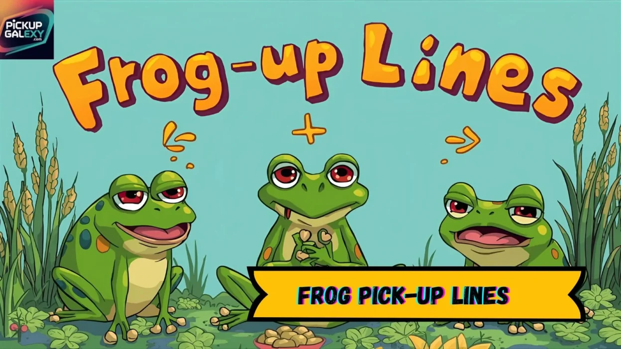 Frog Pick-Up Lines