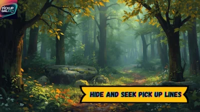 Hide and Seek Pick Up Lines