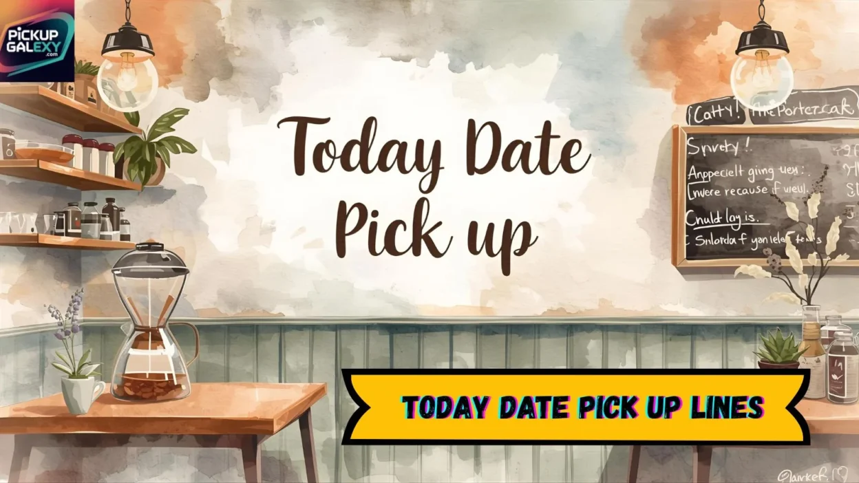 Today Date Pick Up Lines