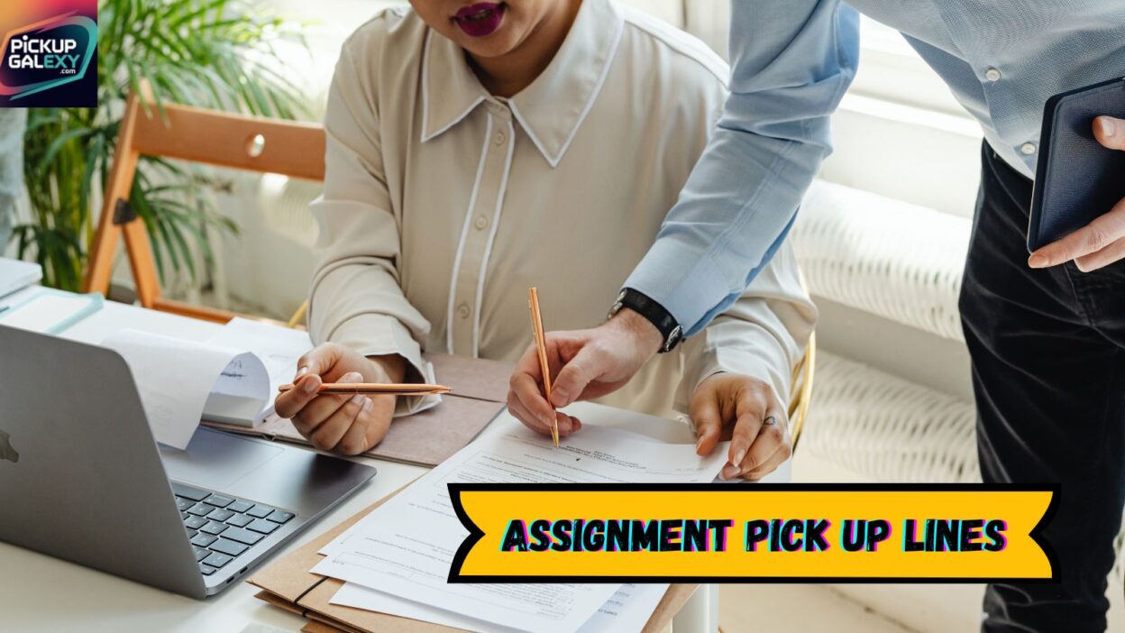 Assignment Pick Up Lines