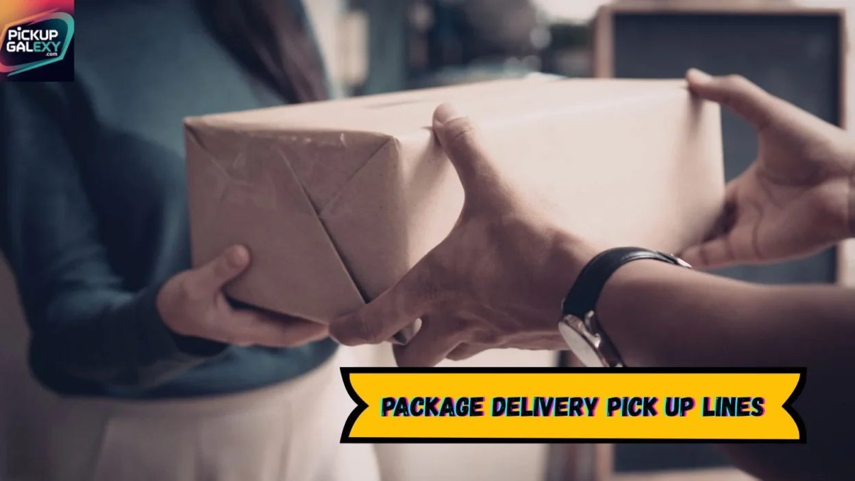 Package Delivery Pick Up Lines