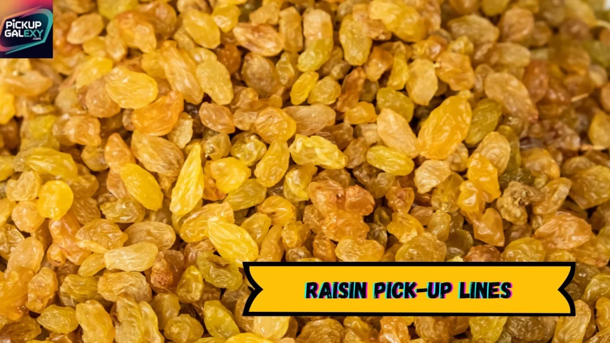 Raisin Pick-Up Lines