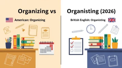Organizing vs Organising