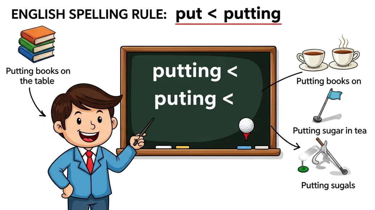Putting vs Puting