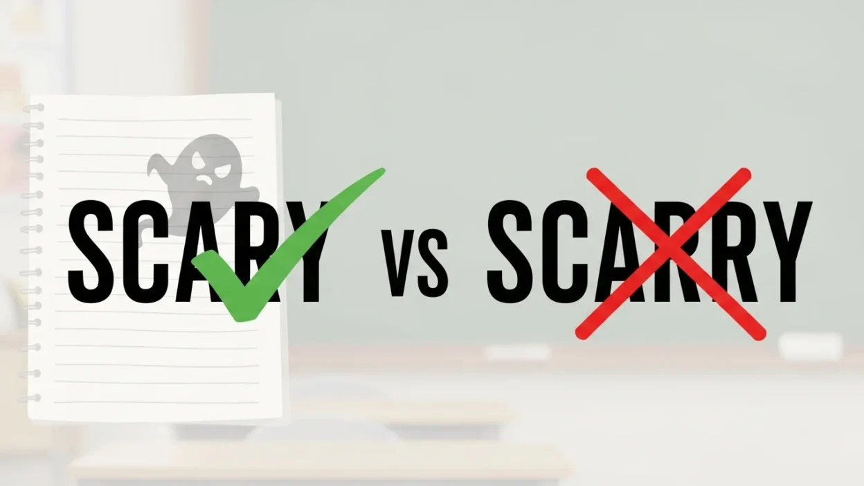Scary vs Scarry