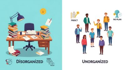 Disorganized vs Unorganized