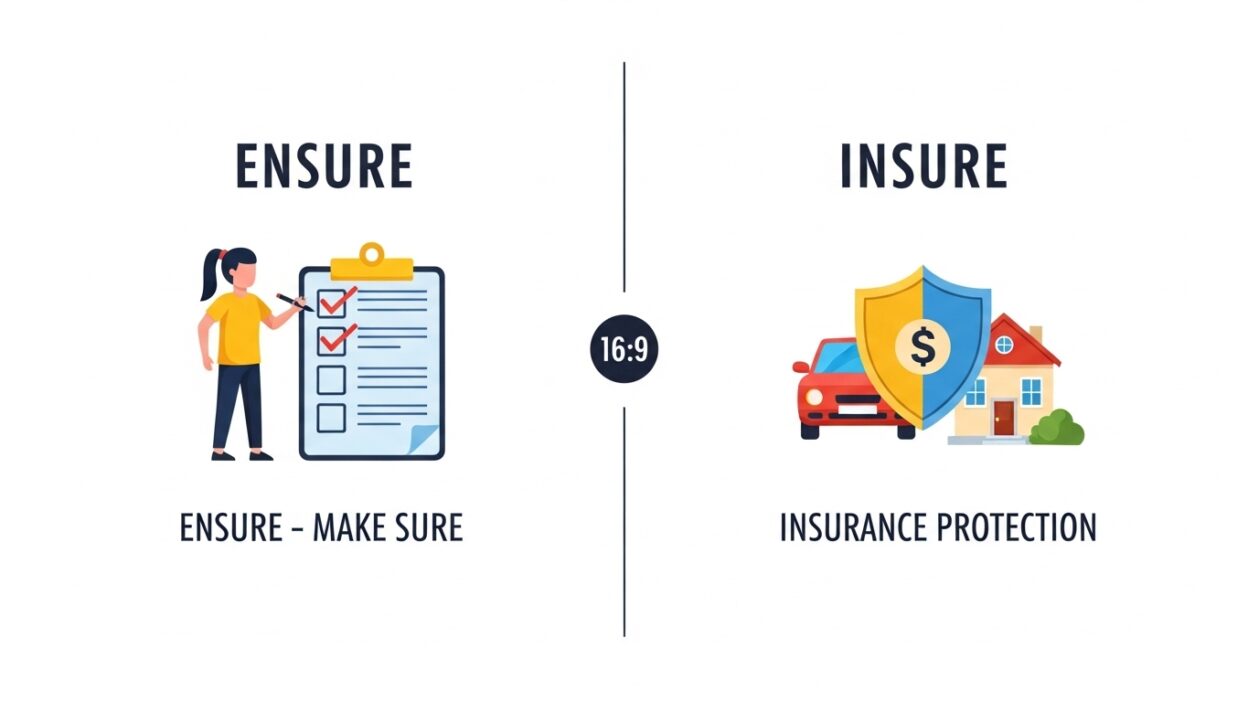 Ensure vs Insure