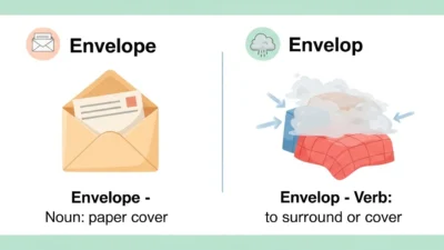 Envelope vs Envelop
