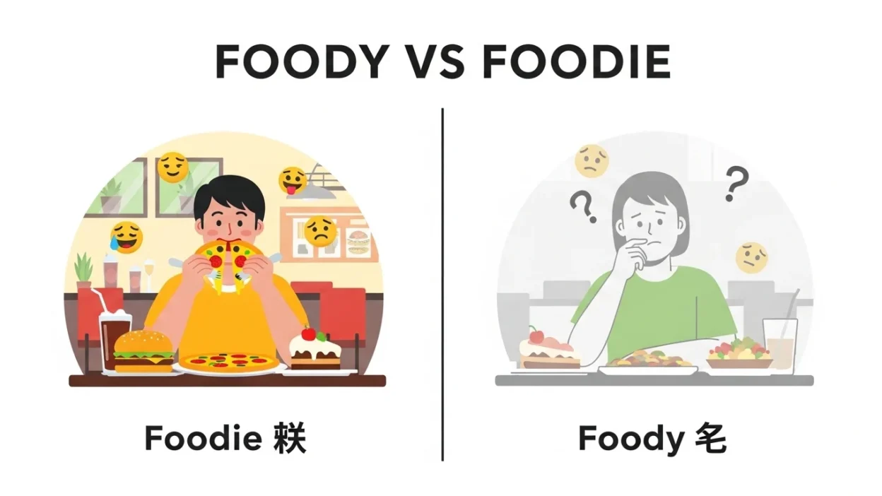 Foody vs Foodie