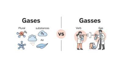 Gasses vs Gases