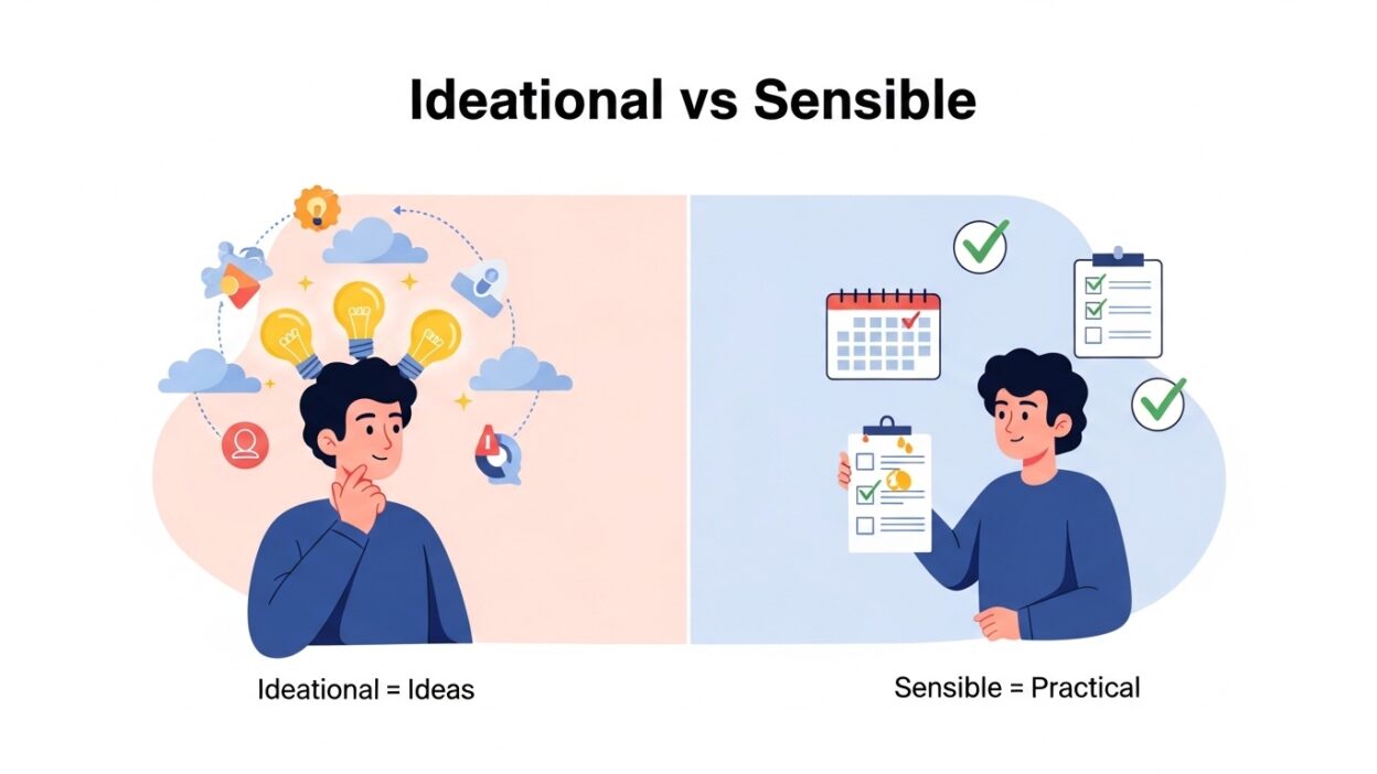 Ideational vs Sensible