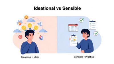 Ideational vs Sensible