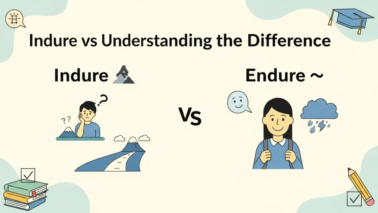 Indure vs Endure
