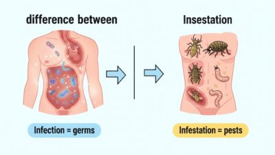 Infection vs Infestation