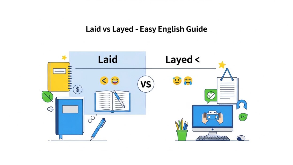 Laid vs Layed