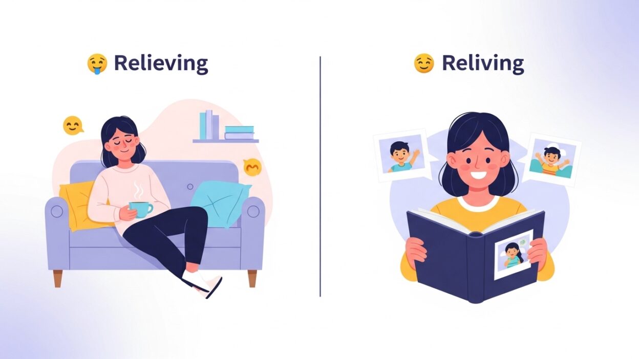 Relieving vs Reliving