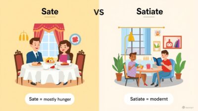 Sate vs Satiate