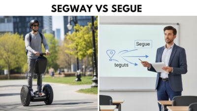 Segway vs Segue