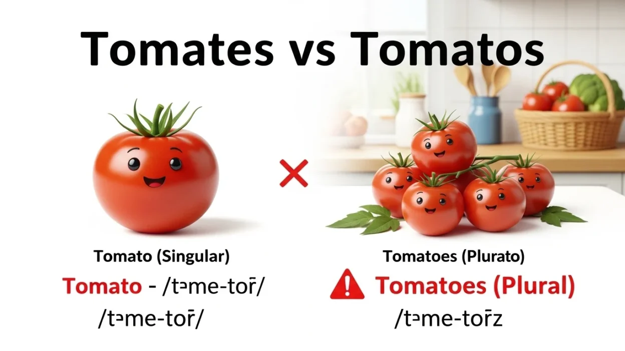 Tomatoes vs Tomatos